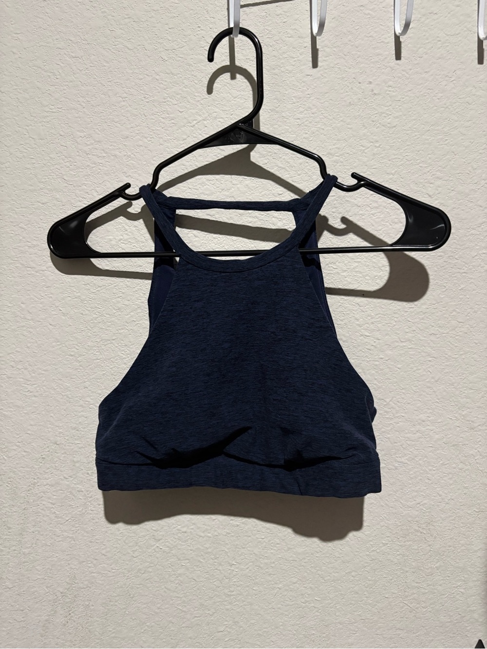 ALO Yoga Dark Navy Seamless Sports Bra